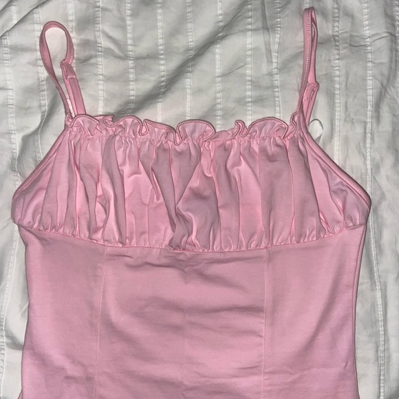 Pink mini dress - Picture 2 of 4